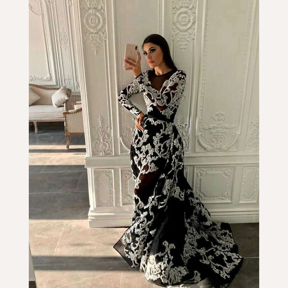 KIMLUD, Sexy Evening Party Night Long Dress Women Floor-Length Big Swing Bronzing Banquet Wedding Dance Prom Vestidos 2022 White Dress, KIMLUD Womens Clothes