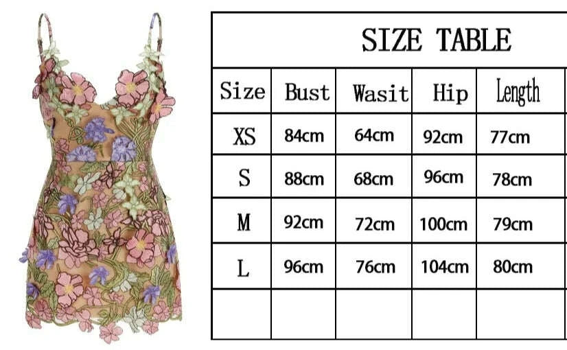 Sexy Spaghetti Straps V Neck Embroidery Mini Dress Women Sleeveless Backless Lace Up Slim A-line Dresses Evening Party Gowns