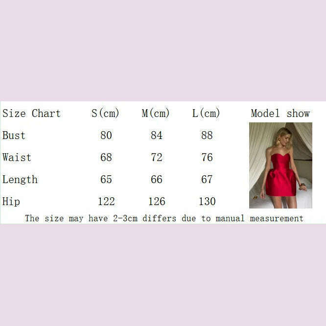 Sexy Strapless Party Dress Women Elegant Red Backless Sleeveless Slim Petal Dresses Female 2024 Autumn New Evening Club Vestidos - KIMLUD