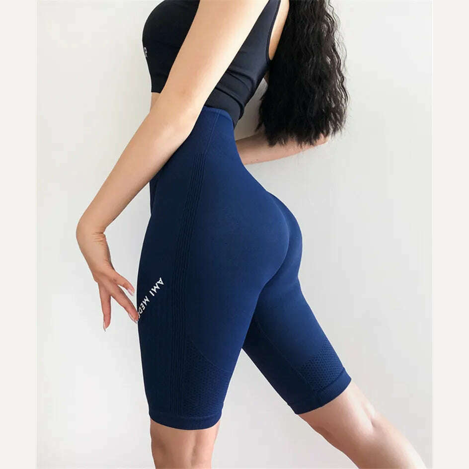 KIMLUD, Sexy Women Leggings Women's trousers Butt Push Up Fitness Legging Slim High Waist Leggins Mujer Seamless Fitness Legging, Short Legging 2 / S, KIMLUD APPAREL - Womens Clothes