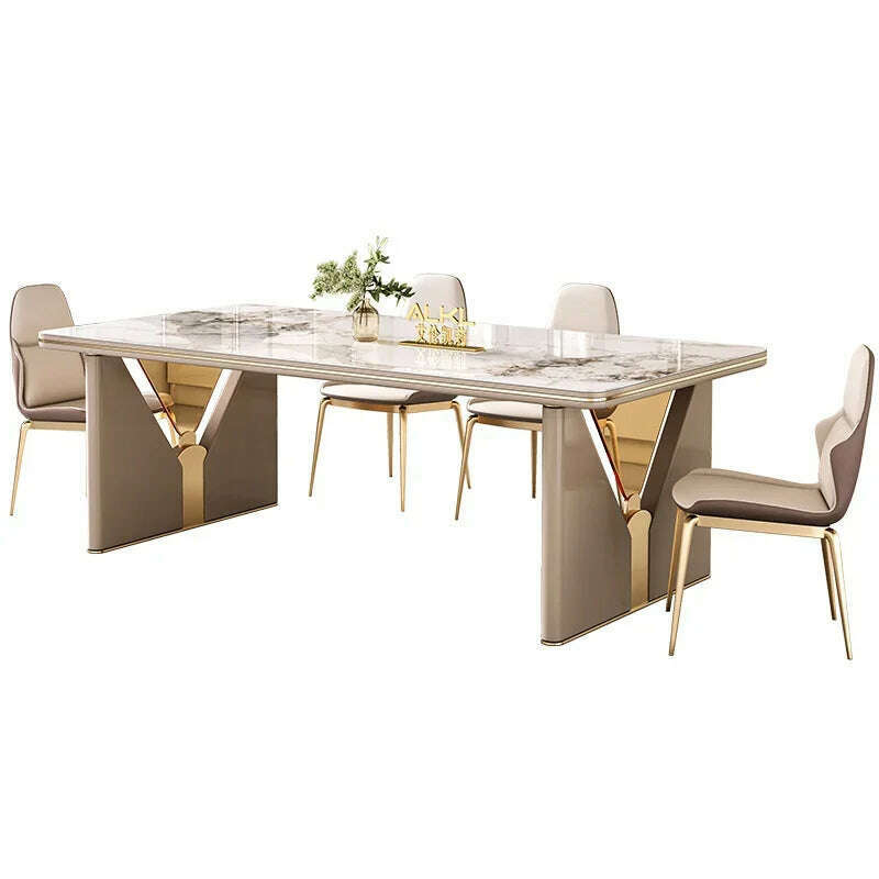 KIMLUD, Side Console Dining Tables Center Reception Wall Modern Dining Tables Restaurant Room Articulos Para El Hogar Salon Furniture, KIMLUD Womens Clothes