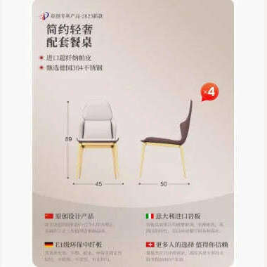 KIMLUD, Side Console Dining Tables Center Reception Wall Modern Dining Tables Restaurant Room Articulos Para El Hogar Salon Furniture, 4 chair, KIMLUD APPAREL - Womens Clothes