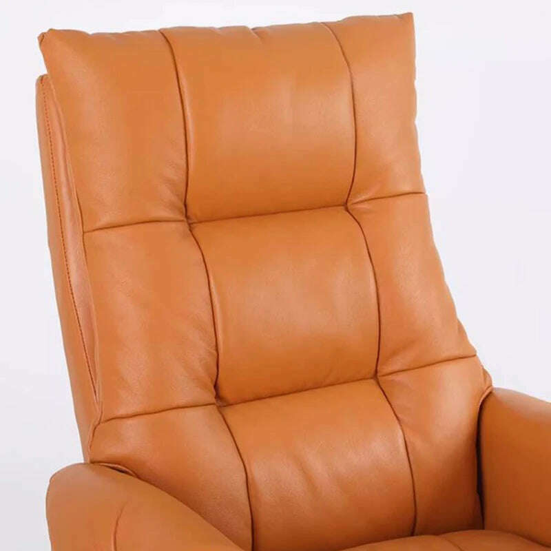 Simplicity Leather Office Chairs Meeting Swivel Modern Computer Office Chairs Ergonomic Boss Office Furniture Bureaustoel LLOC - KIMLUD