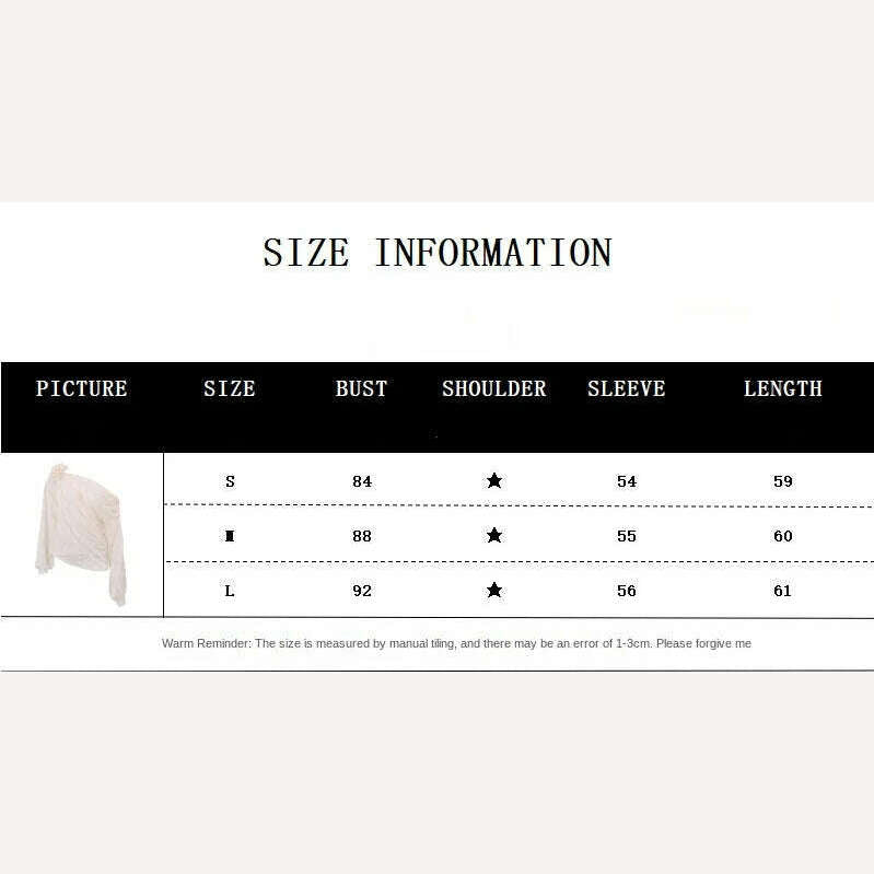 KIMLUD, Skew Collar Floral Applique Mesh Chiffon Tops for Women Elegant Fashion Club Cropped Tops See Through Pullover New, KIMLUD Womens Clothes