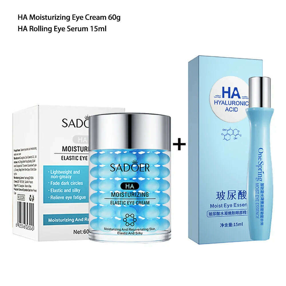 KIMLUD, Skincare Set Snail Cream Collagen Cream Anti Aging Whiten Skin Face Cream Fade Dark Eye Circles Remove Eye Bags Eye Serum, SET 5, KIMLUD APPAREL - Womens Clothes