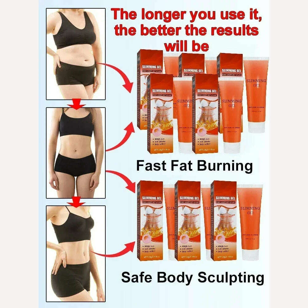 KIMLUD, Slimming Gel Fat Burning Full Body Sculpting Man 7 Days Powerful Weight Loss Woman Fast Belly Slimming Products Fat Burner, KIMLUD Womens Clothes