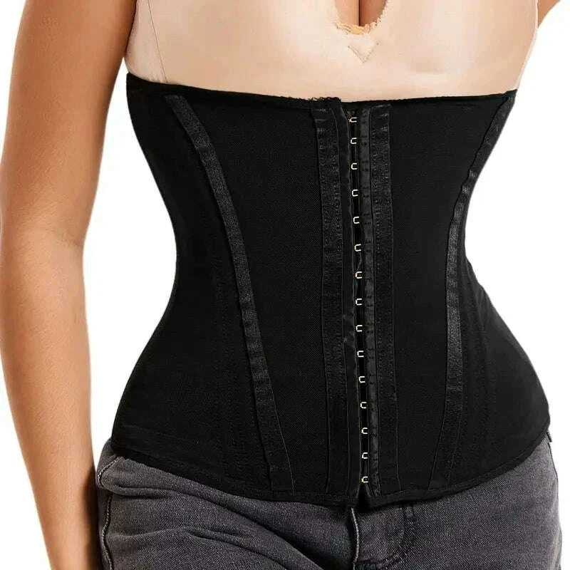 Slimming Waist Trainer Mesh Body Shaper Fajas Colombian Girdles Postpartum Tummy Control Belt Corset Weight Loss Shapewear Strap