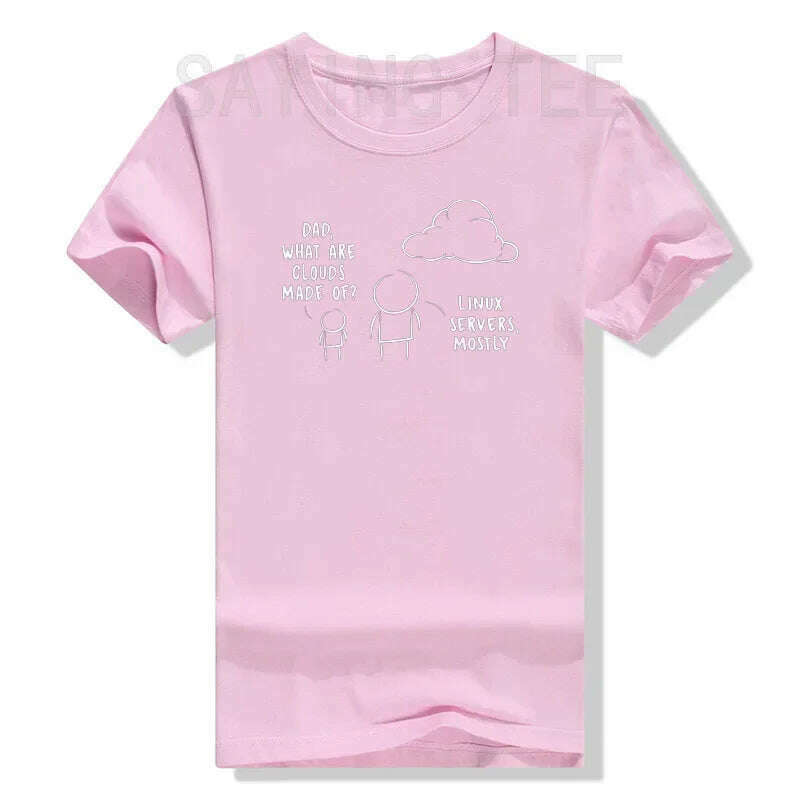 KIMLUD, Software Developer Computer Engineer Nerd - Funny Programmer T-Shirt Cool Computer-Nerd Graphic Tee Tops Short Sleeve Blouses, Pink / XXXL, KIMLUD APPAREL - Womens Clothes
