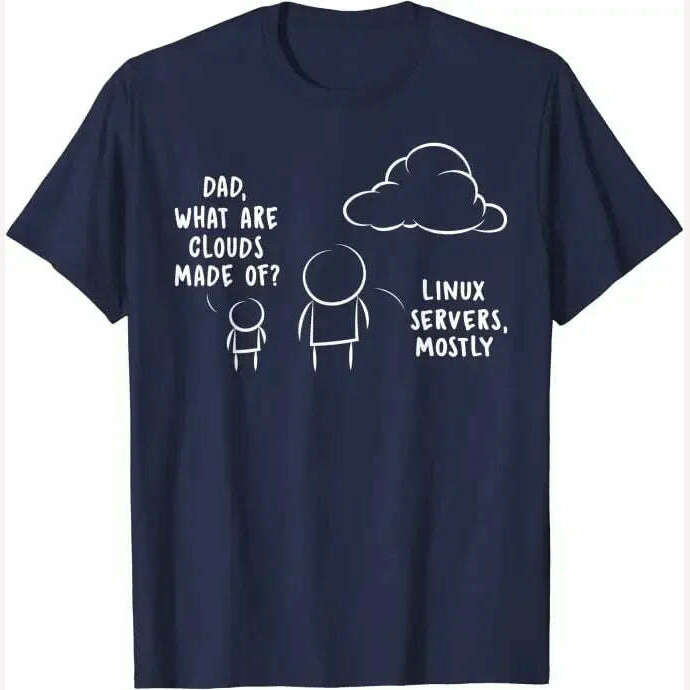 KIMLUD, Software Developer Computer Engineer Nerd - Funny Programmer T-Shirt Cool Computer-Nerd Graphic Tee Tops Short Sleeve Blouses, Navy Blue / XXXL, KIMLUD APPAREL - Womens Clothes