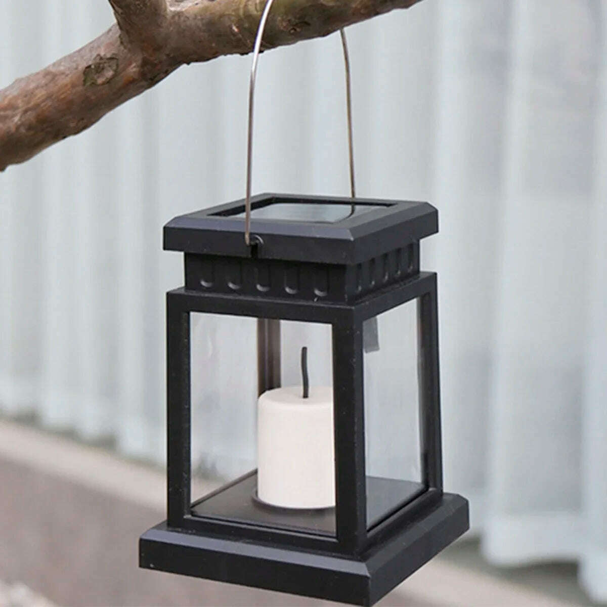 Solar Lights Outdoor Retro Palace Lantern Lights Hanging Candle Lamps Landscape Lighting Floor Lights Garden Decor Solar Lantern - KIMLUD