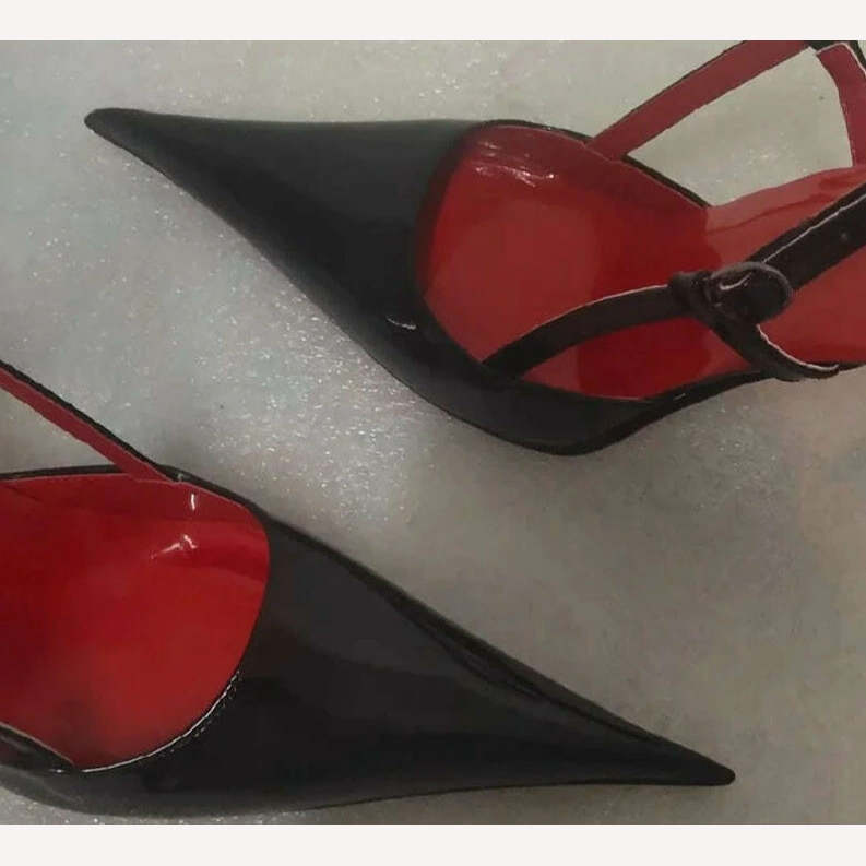 KIMLUD, Sorbern Long Pointy Toes Women Pumps Big Size Stilettos High Heels 14Cm 16Cm 18Cm Sm Sissy Boy Shoes Couples Heels, KIMLUD Womens Clothes