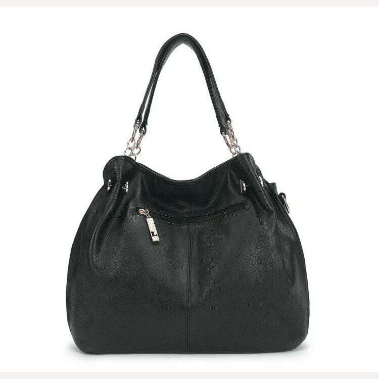 KIMLUD, Split leather Women handbags Serpentine fashion messenger bags for female shoulder bag luxury designer Ladies Chains big Totes, KIMLUD Womens Clothes