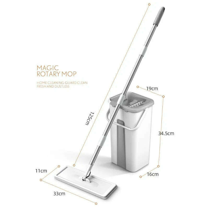 KIMLUD, Squeeze Mop With Bucket House Wring For Cleaning Wet Floors Wipe Help Washing Windows Lightning Offers Magic Lazy House Mophead, KIMLUD Womens Clothes
