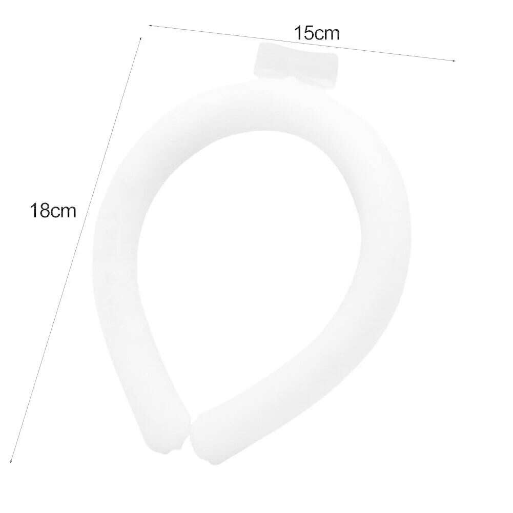 Summer Neck Cooling Tube Ice Ring Neck Cooler Outdoor Sports Heatstroke Prevention Neck Wrap Hands Free Cold Gel Ice Pack - KIMLUD