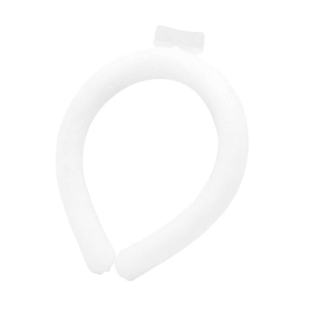 Summer Neck Cooling Tube Ice Ring Neck Cooler Outdoor Sports Heatstroke Prevention Neck Wrap Hands Free Cold Gel Ice Pack - KIMLUD