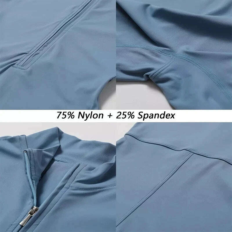 Summer Zipper Workout Jumpsuit Sports Overalls Women Gym Clothing Running Fitness Suits Gym Tracksuit Short Sportswear Yoga Set - KIMLUD