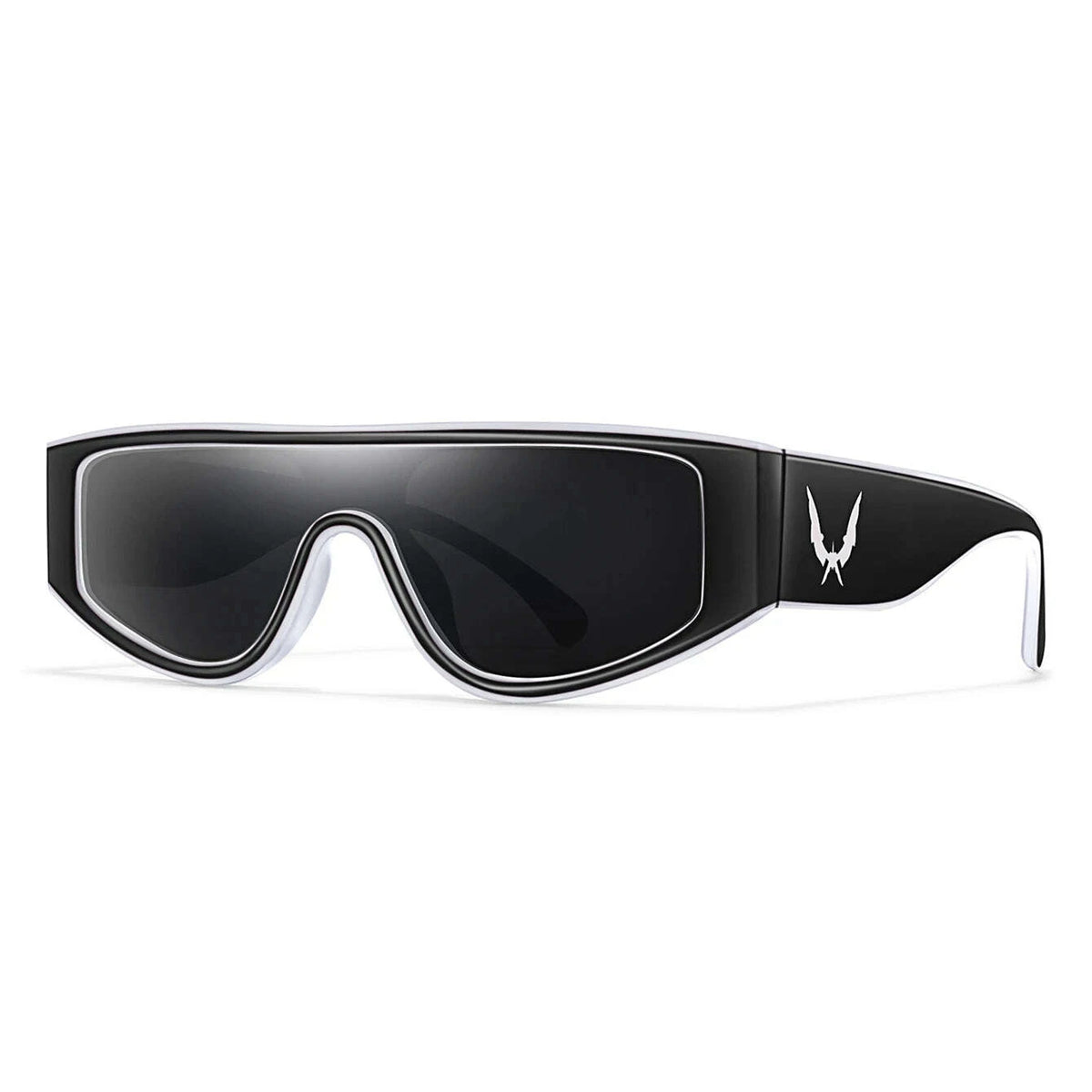 Sunglasses Small Frame Rectangle Shades - Black | KIMLUD