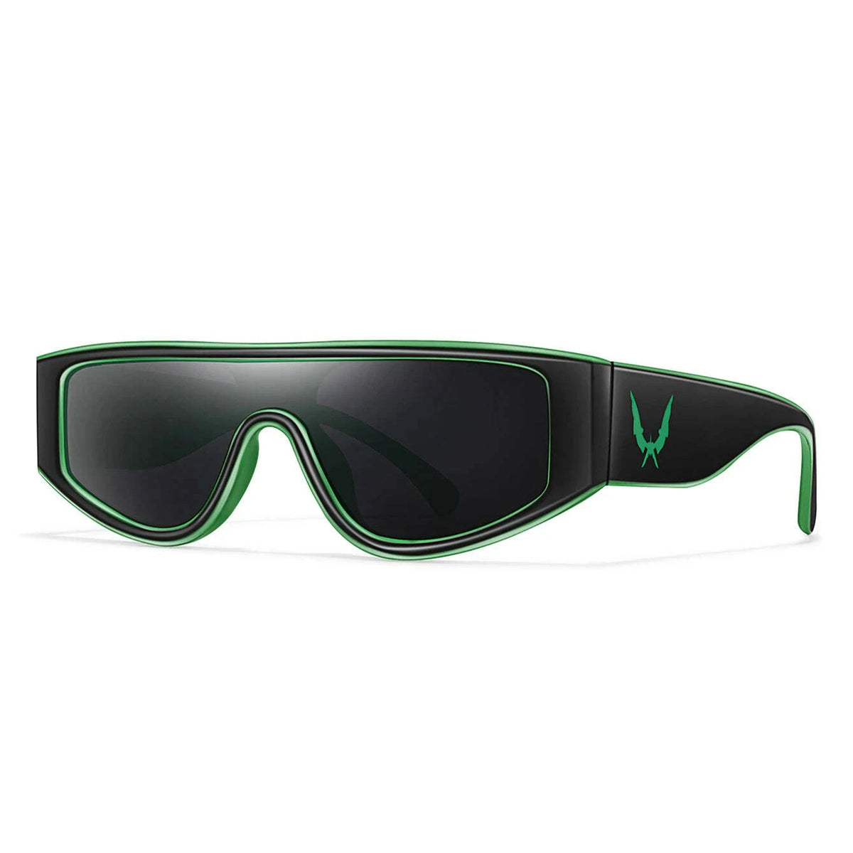 Sunglasses Small Frame Rectangle Shades - Black | KIMLUD