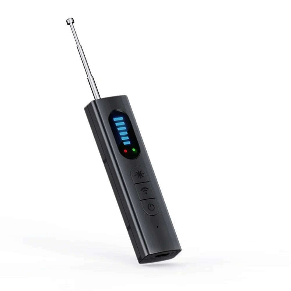 KIMLUD, T15 Camera Detector Wireless Signal Infrared Scanner Anti-location Detector Professional GPS Search Devices Security Protection, Black, KIMLUD APPAREL - Womens Clothes