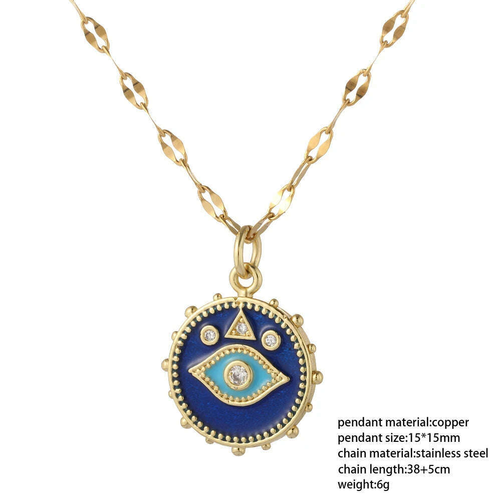 Tarot Evil Blue Eye Designer Cute Designer Red Heart Love Diy Necklace Earrings Bracelet Dangle Pendant Charms Phone Nail Resin - KIMLUD