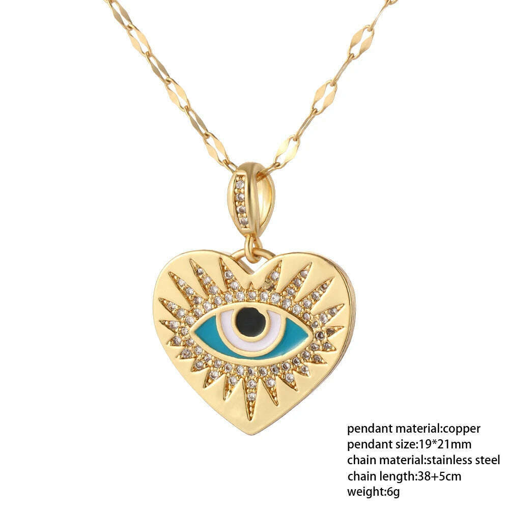 Tarot Evil Blue Eye Designer Cute Designer Red Heart Love Diy Necklace Earrings Bracelet Dangle Pendant Charms Phone Nail Resin - KIMLUD