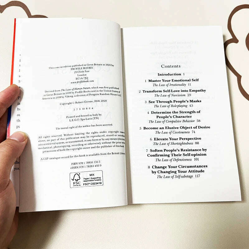 KIMLUD, The Concise 48 Laws of Power By Robert Greene Political Leadership Political Philosophy Motivation English Book Paperback, KIMLUD Womens Clothes