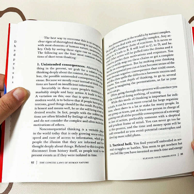 KIMLUD, The Concise 48 Laws of Power By Robert Greene Political Leadership Political Philosophy Motivation English Book Paperback, KIMLUD Womens Clothes