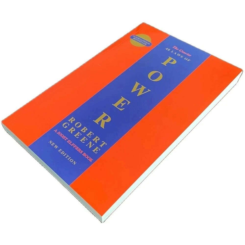 The Concise 48 Laws of Power English Book By Robert Greene Political Leadership Political Philosophy Motivation Books For Adult - KIMLUD