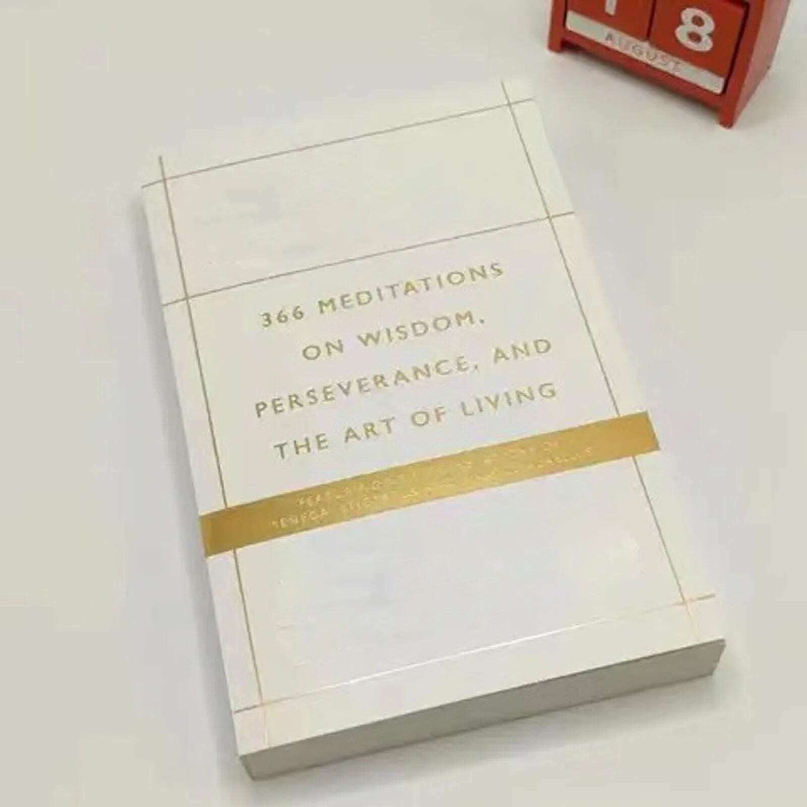 KIMLUD, The Daily Stoic By Ryan Holiday 366 Meditations On Wisdom Perseverance And The Art Of Living Book Libros An English Book 2024, KIMLUD Womens Clothes
