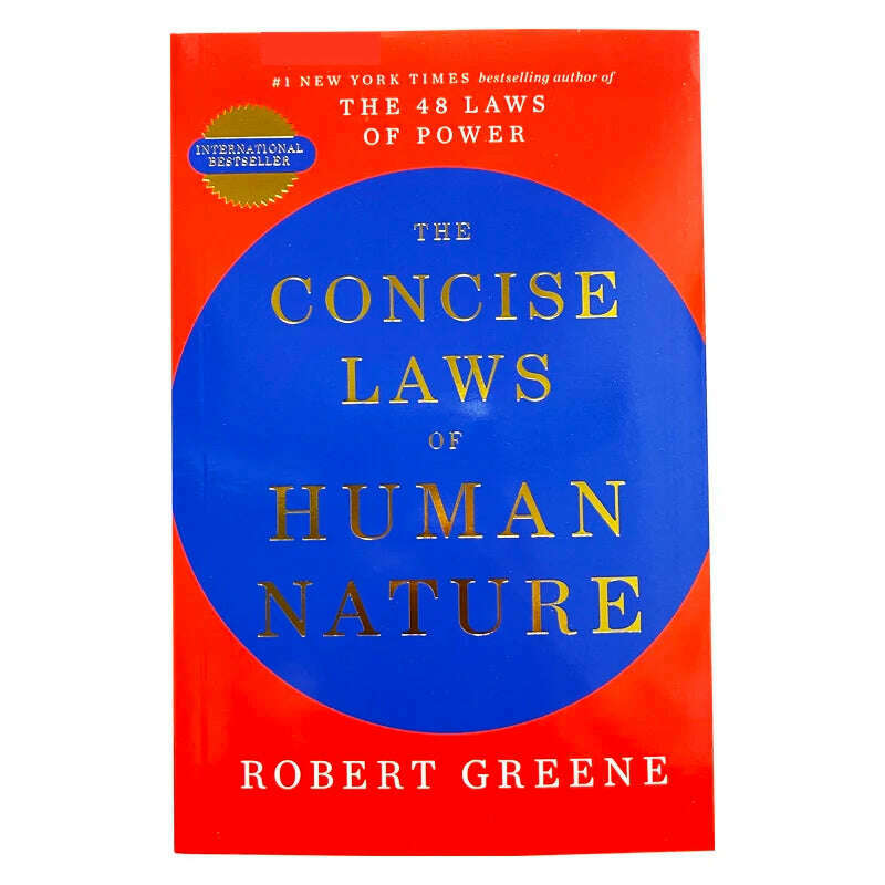 KIMLUD, The Laws of Human Nature By Robert Greene Book, 1 book, KIMLUD APPAREL - Womens Clothes