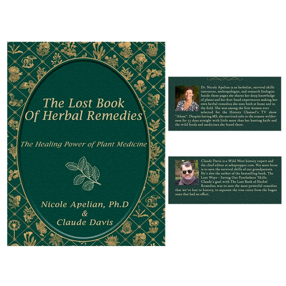 KIMLUD, The Lost Book of Herbal Remedies The Healing Power of Plant Medicine Colored Inner Pages Paperback Contains Colored Images, KIMLUD Womens Clothes