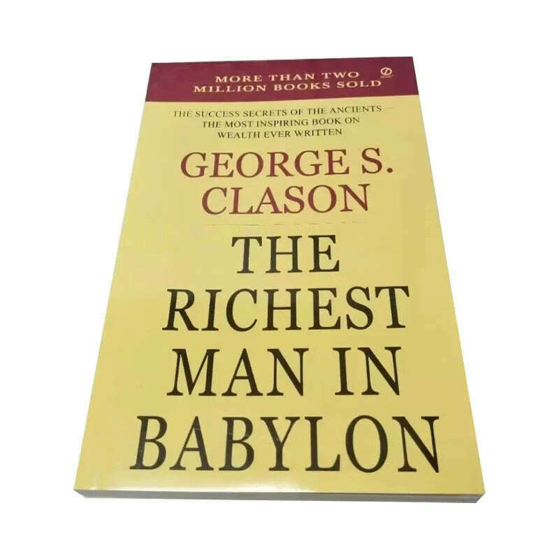 KIMLUD, The Richest Man In Babylon By George S. Clason Financial Success Inspirational Reading Book, KIMLUD Womens Clothes