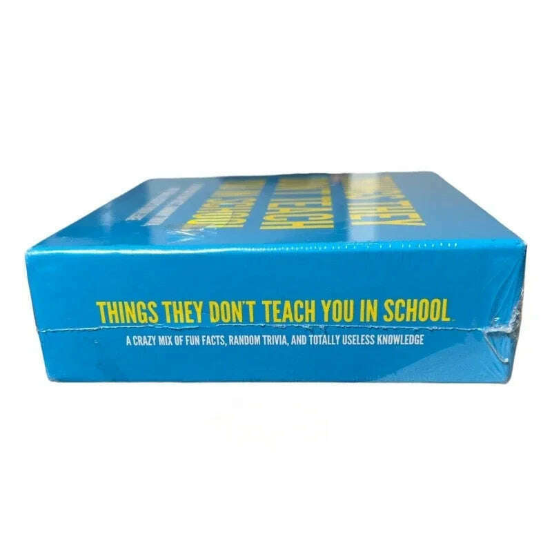 KIMLUD, Things They Don't Teach You in School Trivia Card Game Board games, KIMLUD Womens Clothes
