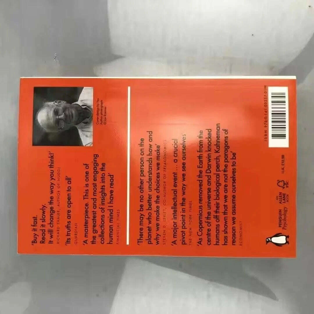 KIMLUD, Thinking Fast and Slow Economic Books In English Self Management Novels, KIMLUD Womens Clothes