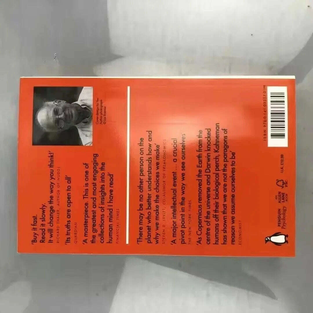 KIMLUD, Thinking Fast and Slow Economic Books In English Self Management Novels, KIMLUD Womens Clothes