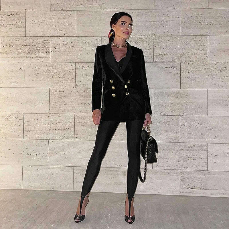 KIMLUD, TiulZial Black Skinny Stretch Leggings Women Autumn Club Party Fashion Elastic High Waist Leggings Outfit Stirrup Leggings, KIMLUD Womens Clothes