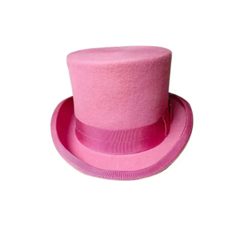 Top Hat - Magician Presidential High Hat - Wool | KIMLUD