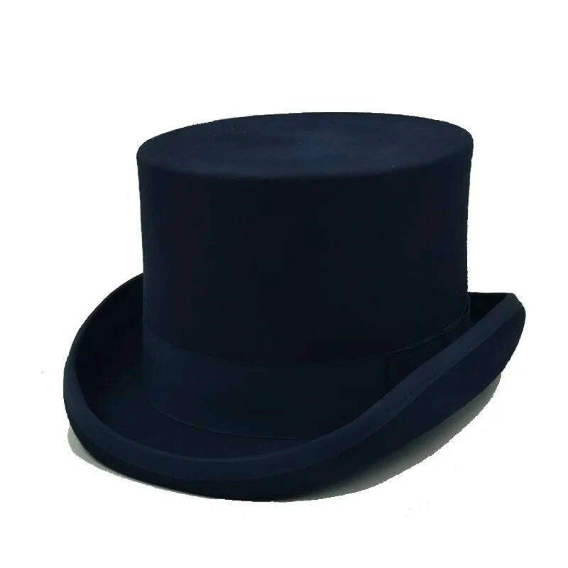 Top Hat - Magician Presidential High Hat - Wool | KIMLUD