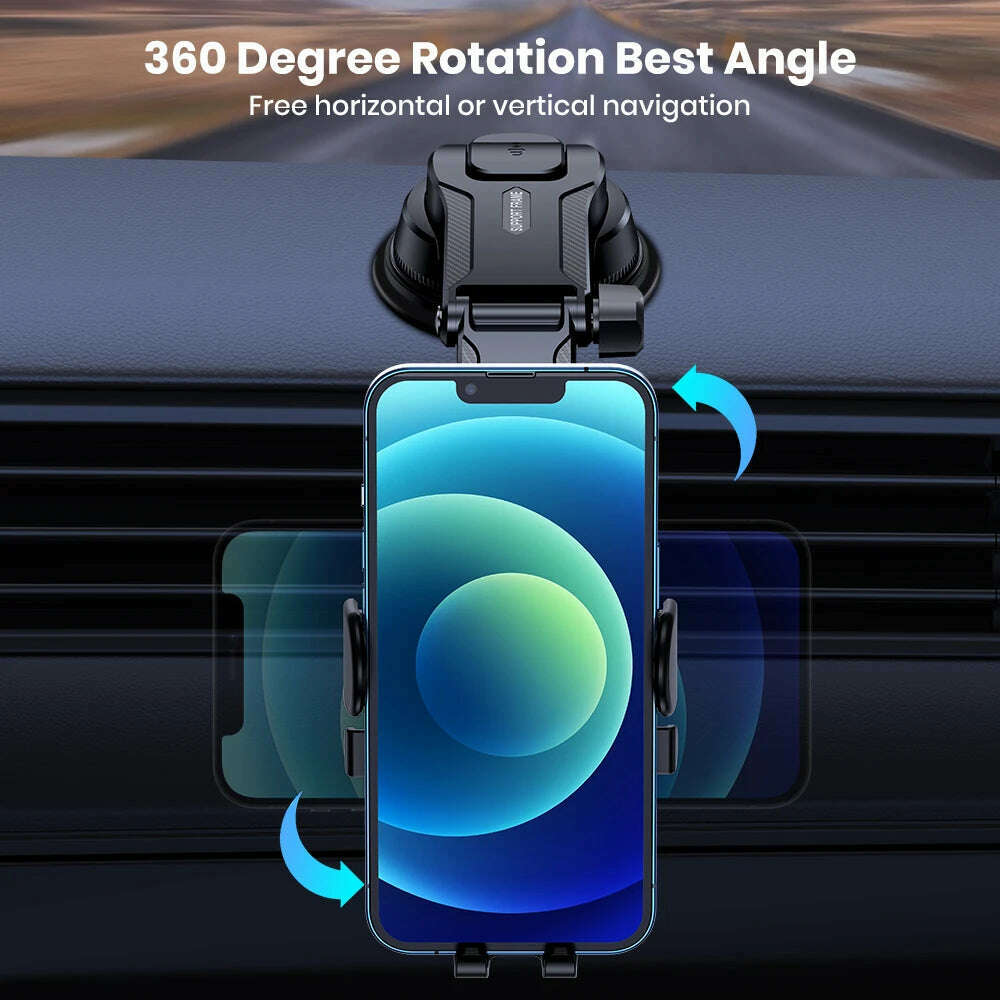 KIMLUD, TOPK Car Phone Holder Mount Cell Phone Mount for Car Dashboard for Universal Cars 360° Rotatable Mobile Phone Holde, KIMLUD Womens Clothes