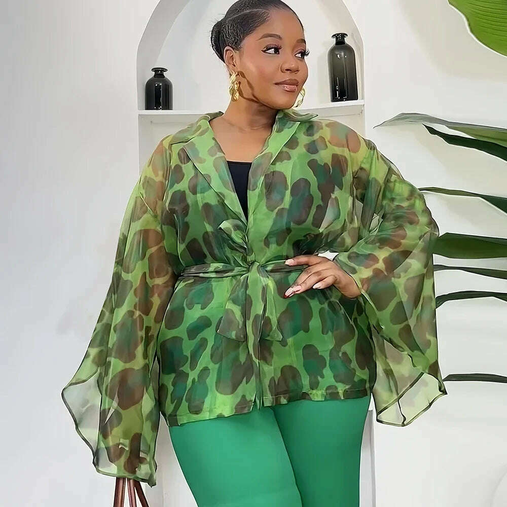 KIMLUD, Two 2 Piece Pant Sets Women Outfit Summer Clothes African Dresses for Women 2025 New in Sexys Matching Set Dames Africa Clothing, KIMLUD Womens Clothes