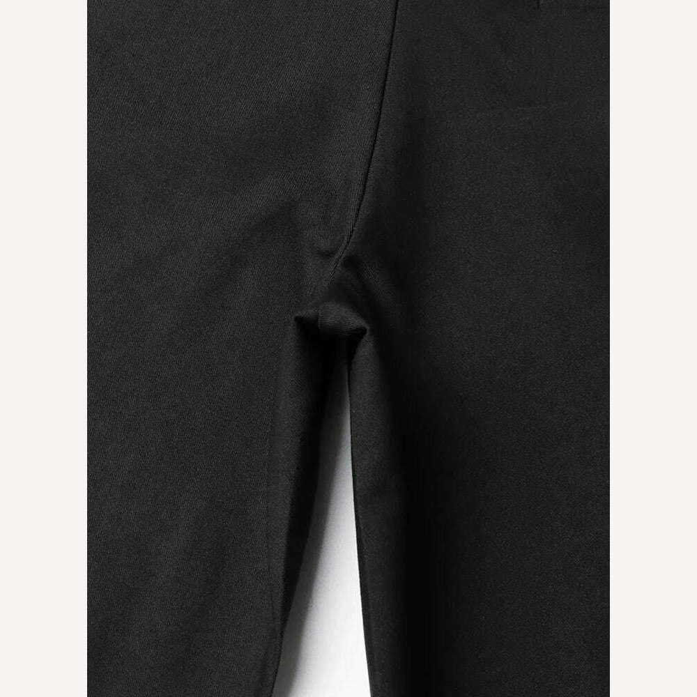 TWOTWINSTYLE Colorblock Casual Patchwork Loose Denim Pants For Women High Waist Spliced Button Wide Leg Pant Female Fashion 2023 - KIMLUD