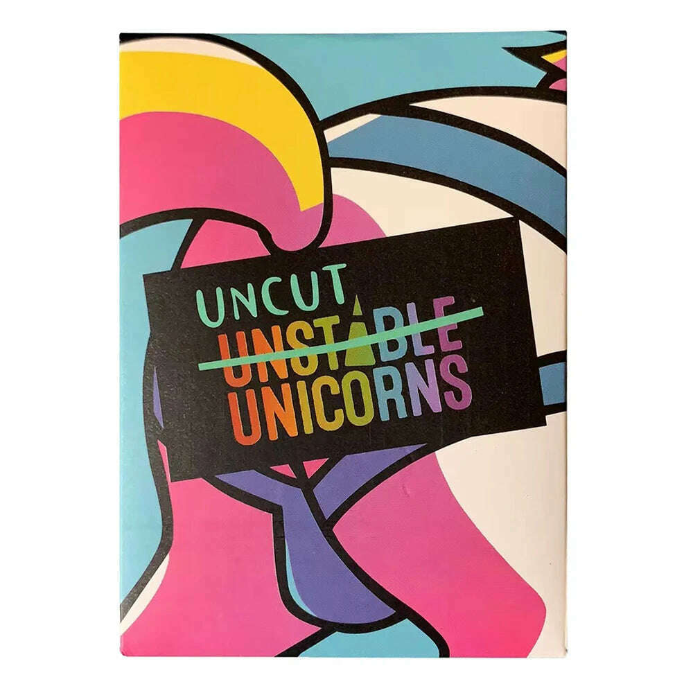 KIMLUD, UNICORNS BOARD CARD Game, KIMLUD Womens Clothes