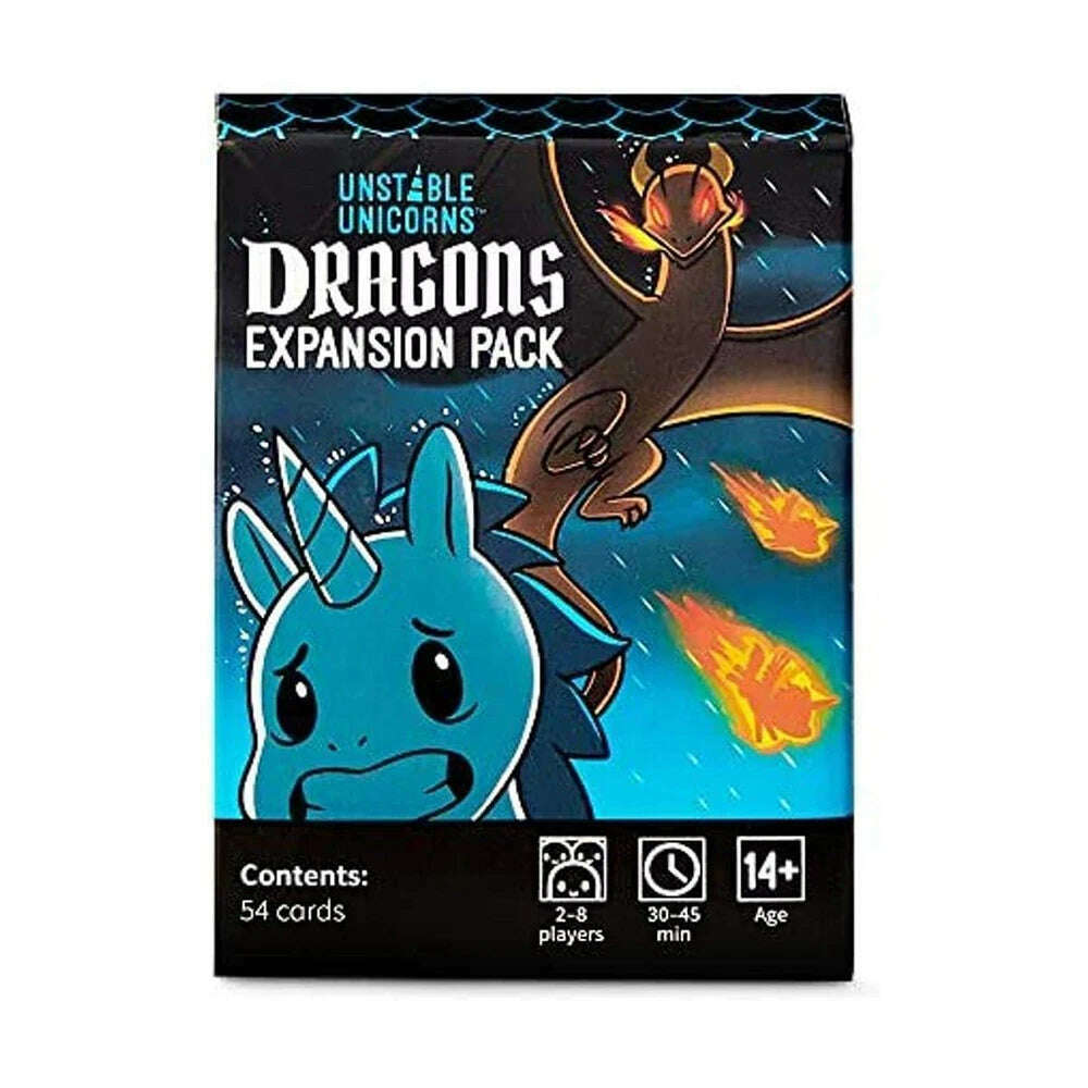 KIMLUD, UNICORNS BOARD CARD Game, GRAY, KIMLUD APPAREL - Womens Clothes