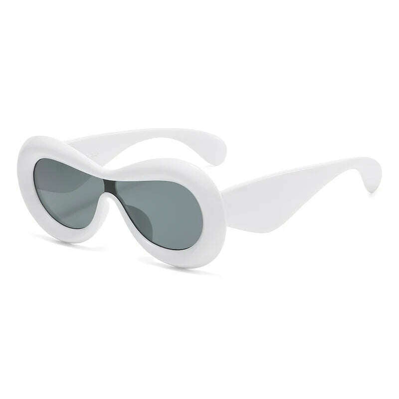 KIMLUD, Unique Candy Color Sexy Lip Y2k Sunglasses For Women New Luxury Brand Yellow Blue Gradient Sun Glasses Men Punk Hip Hop Shades, JH18162-C5, KIMLUD APPAREL - Womens Clothes