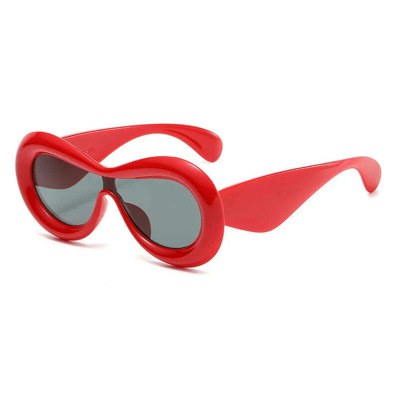 KIMLUD, Unique Candy Color Sexy Lip Y2k Sunglasses For Women New Luxury Brand Yellow Blue Gradient Sun Glasses Men Punk Hip Hop Shades, JH18162-C6, KIMLUD APPAREL - Womens Clothes