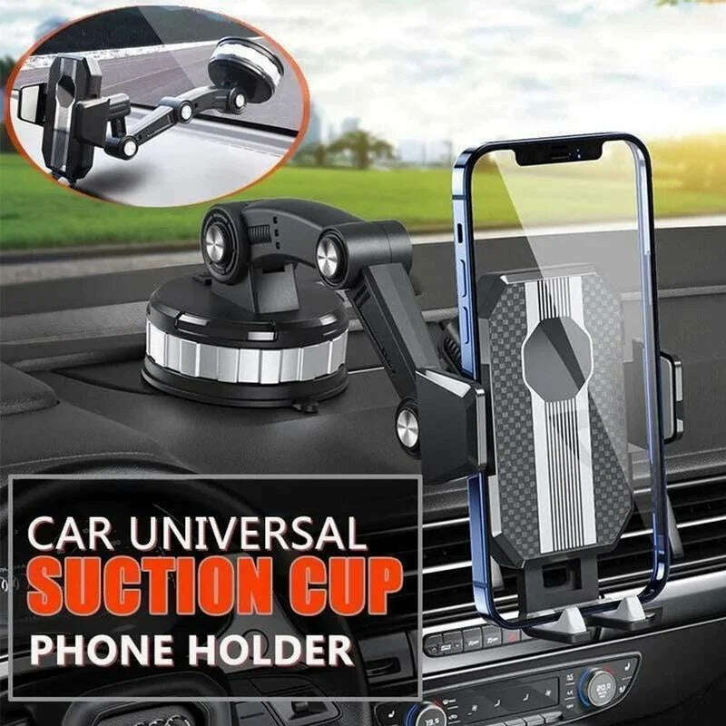 Universal Phone Mount For Car Center Console Stack Super Adsorption Phone Holder On-board Suck Support Clamp Bracket - KIMLUD