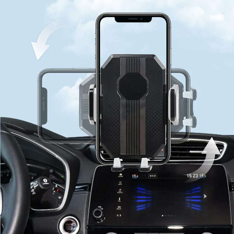 Universal Phone Mount For Car Center Console Stack Super Adsorption Phone Holder On-board Suck Support Clamp Bracket - KIMLUD