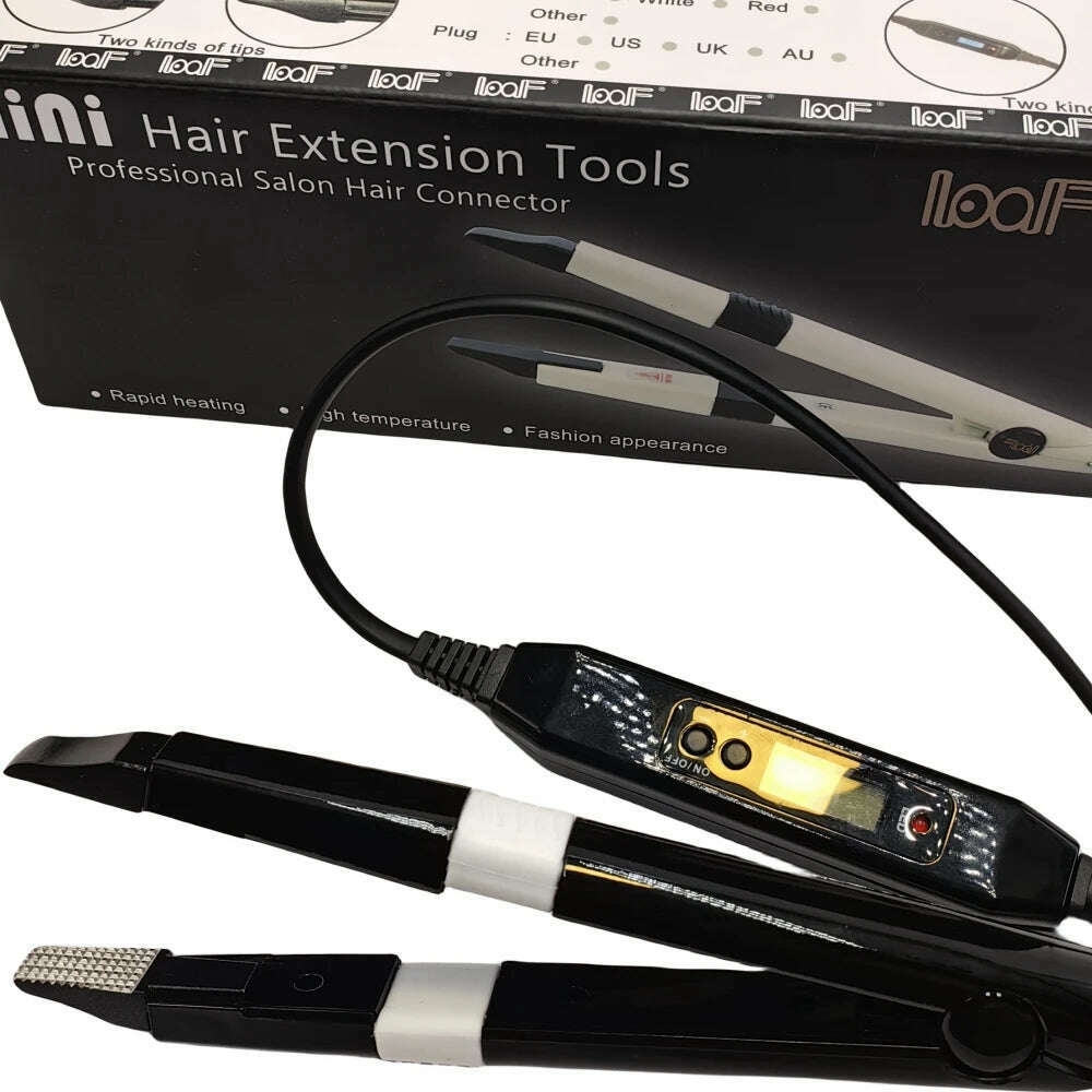 KIMLUD, V-Light Technology Hair Extension Set Wig Hair Piece Real Hair Fast Grafting Tool Firm and Traceless tape Hair Extension Tools, KIMLUD Womens Clothes
