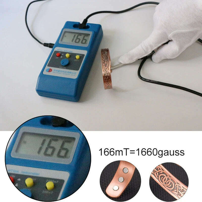 Viking Pure Copper Bracelet Men Energy Magnetic Adjustable Cuff Bracelet Femme Dragon Viking Wide Bracelets Bangles For Women - KIMLUD