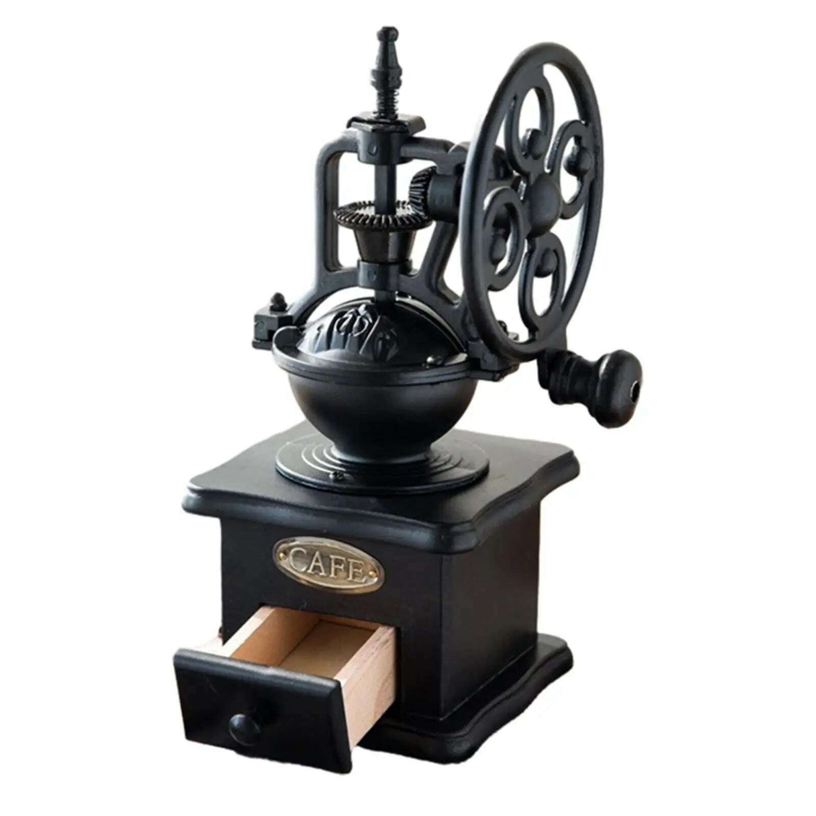 KIMLUD, Vintage Hand Crank Coffee Grinders Portable Multipurpose Durable Coffee Bean Mill Grinding for Camping Kitchen Home Cafe Picnic, Default Title, KIMLUD APPAREL - Womens Clothes